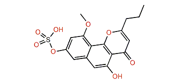 Comaparvin 8-sulfate
